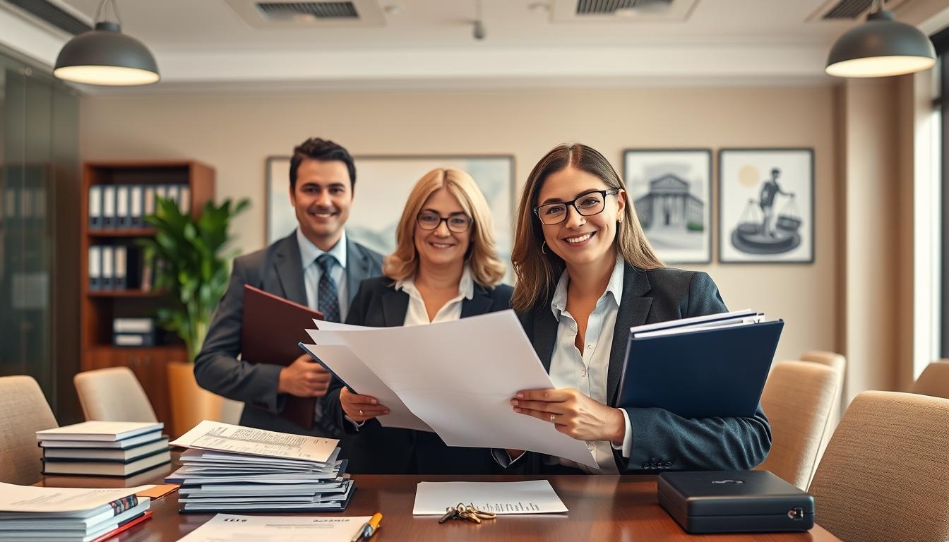 Property settlement documents and transfer review